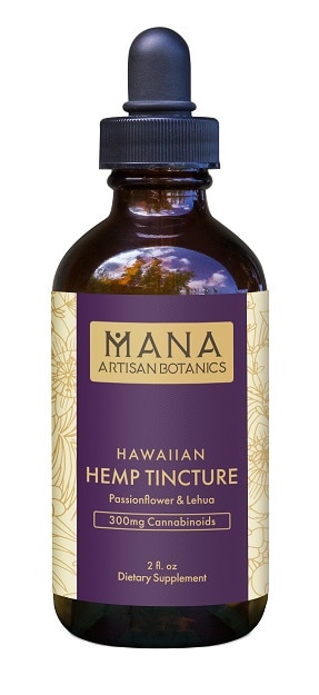 mana artisan botanics hemp tincture